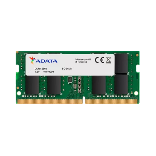 ADATA - 4GB 2666MHZ DDR4 SODIMM MEMORY RAM (AD4S26664G19-SGN)