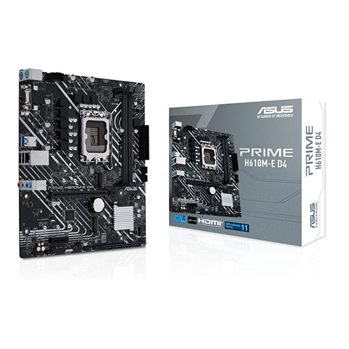 ASUS - MB PRIME H610M-E D4 DDR4 INTEL LGA 1700 MATX (PRIMEH610M-ED4)