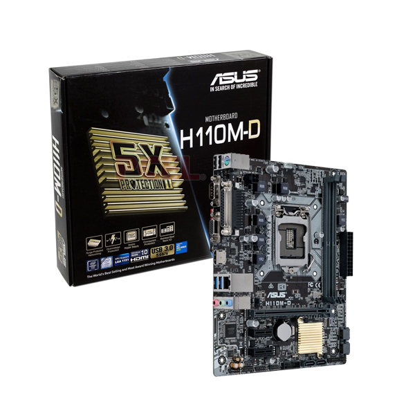 ASUS - PLACA MADRE SOCKET LGA1151 H110M-D MATX (H110M-D)