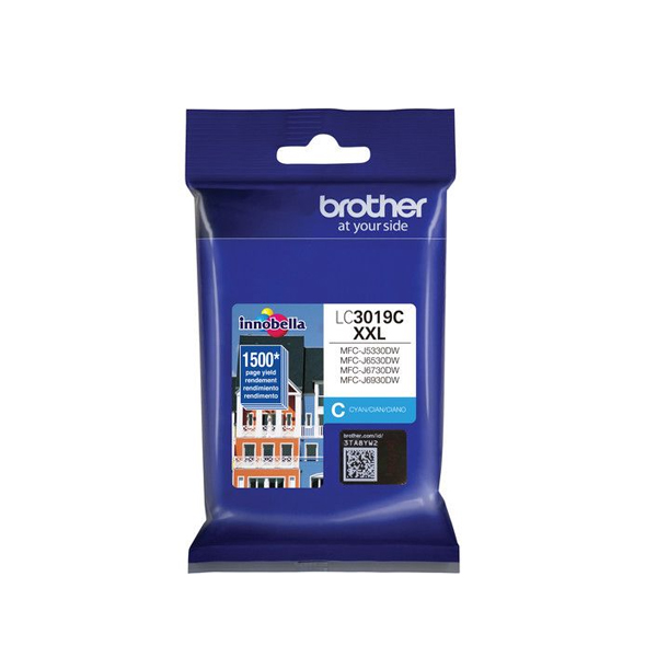 BROTHER - CARTUCHO DE TINTA CYAN LC-3019C 15000 PAGINAS (LC3019C)