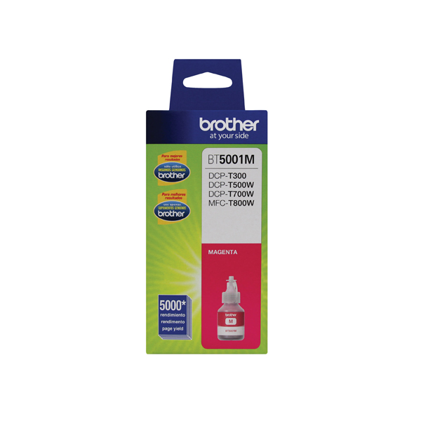 BROTHER - CARTUCHO DE TINTA MAGENTA BT5001M 5000 PAGINAS (BT5001M)