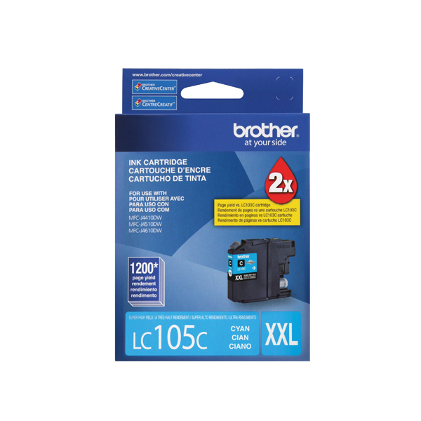 BROTHER - TINTA BROTHER LC105C CYAN (LC105C)