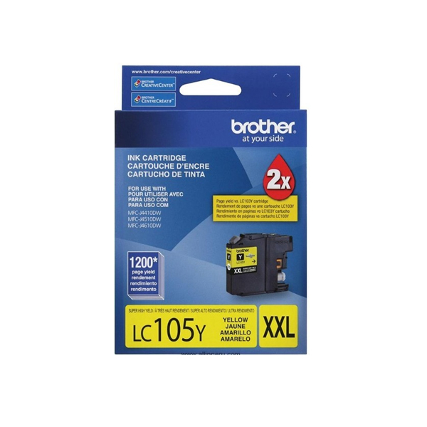 BROTHER - TINTA BROTHER LC105Y AMARILLO (LC105Y)