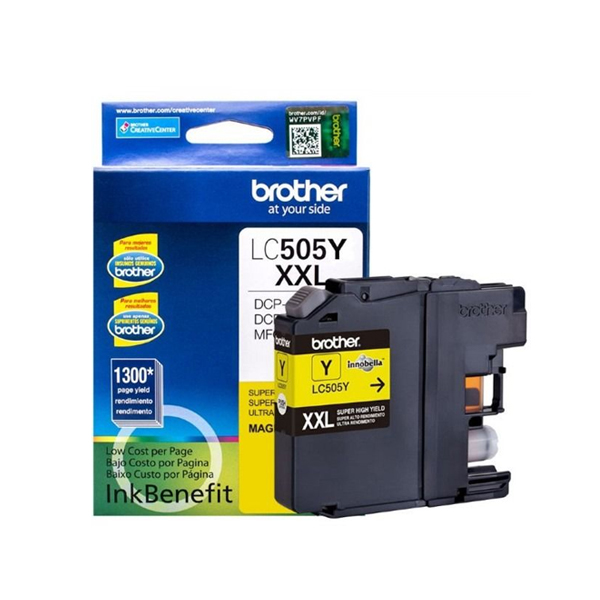 BROTHER - TINTA BROTHER LC505Y AMARILLO (LC505Y)