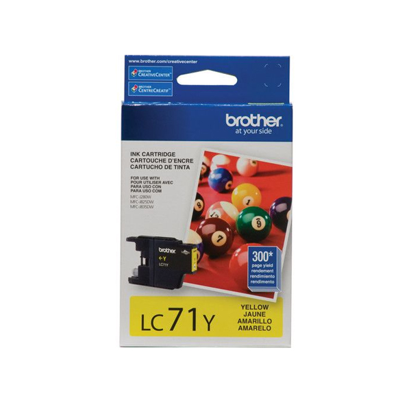 BROTHER - TINTA BROTHER LC71Y AMARILLO (LC71Y)