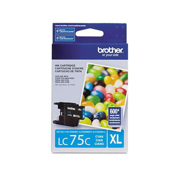 BROTHER - TINTA BROTHER LC75C CYAN (LC75C)