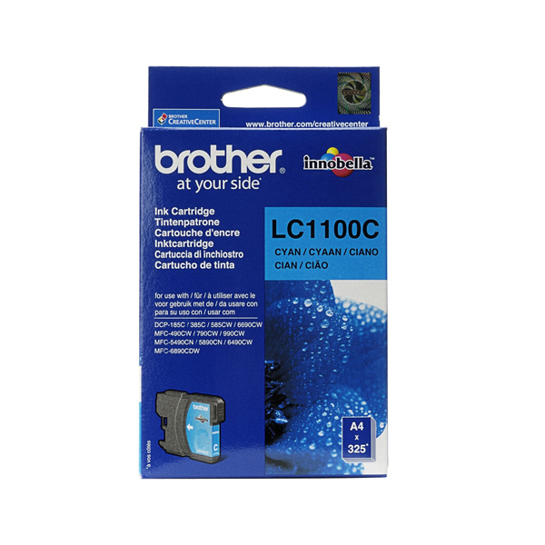 BROTHER - TINTA BROTHER TANQUE CYAN LC1100C (LC1100C)