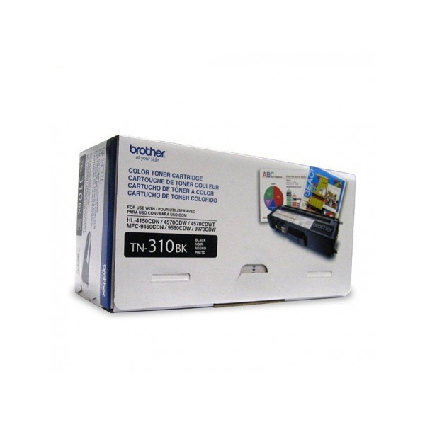 BROTHER - TONER LASER NEGRO 2500 PAGINAS (TN310BK)