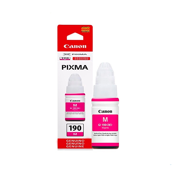 CANON - TINTA CANON GI--190 MAGENTA (0669C001)