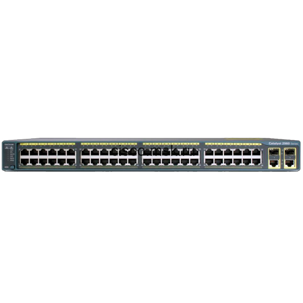 CISCO - WS-C2960+48PST-S CATALYST 2960-PLUS 48PST-S - SWITCH - M (WS-C2960+48PST-S)