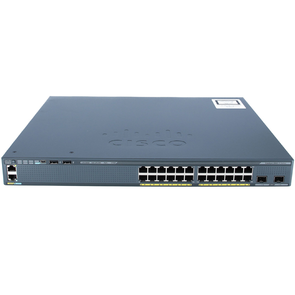 CISCO - WS-C2960X-24PD-L CATALYST 2960-X 24 GIGE POE 370W 2 X 10 (WS-C2960X-24PD-L)