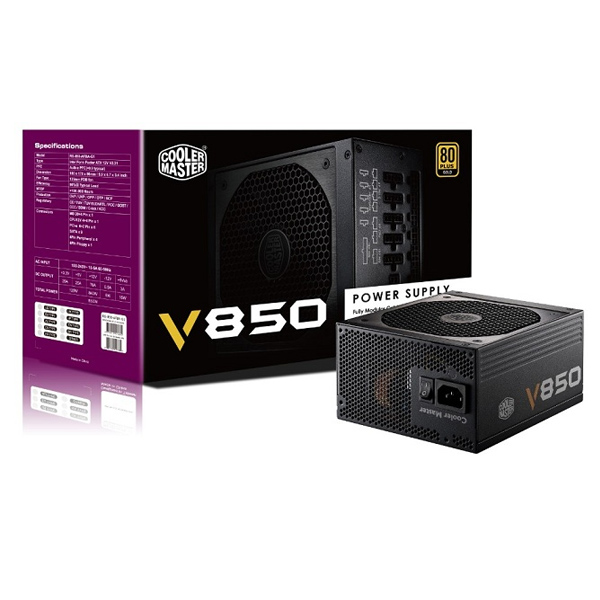 COOLER MASTER - FUENTE DE PODER / V850 / (RS850-AFBAG1-WO)