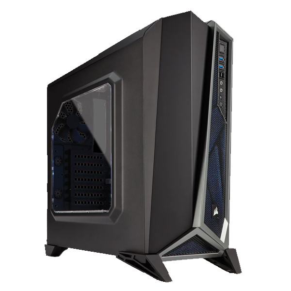 CORSAIR - GABiNETE CARBiDE SPEC-ALPHA BLACK-SILVER MID/T S/FUENTE (CC-9011084-WW)