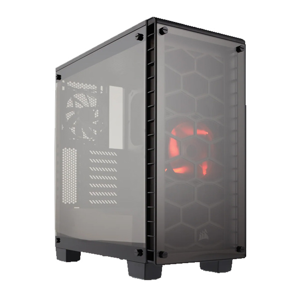 CORSAIR - GABiNETE CRYSTAL 460X GAMING 1 LED RED FRONTAL 140MM ATX (CC-9011099-WW)