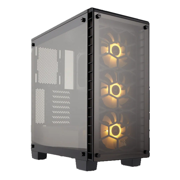 CORSAIR - GABiNETE CRYSTAL 460X GAMING 3 LED RGB FRONT 120MM ATX (CC-9011101-WW)