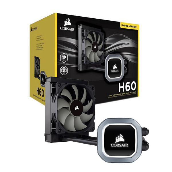 CORSAIR MEMORY - CORSAIR HYDRO SERIES H60 2018 120MM LIQUID CPU COOLER (CW-9060036-WW)