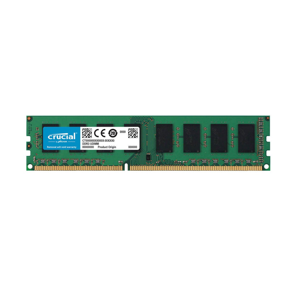 CRUCIAL - 8GB DDR3L 1600 UDIMM (CT102464BD160B)