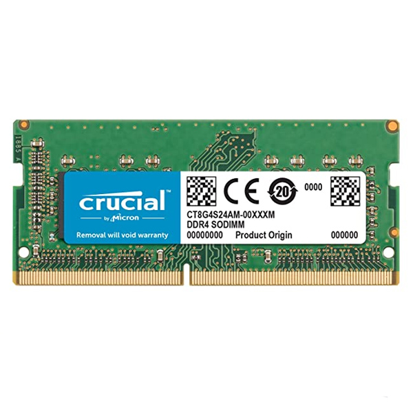 CRUCIAL - MAC 8GB DDR4 2400 SODIMM (CT8G4S24AM)