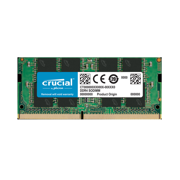 CRUCIAL - MEMORIA RAM SODIMM DDR4 16GB 2400MHZ (CT16G4SFD824A)