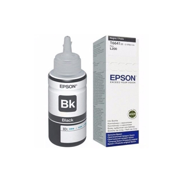 EPSON - BOTELLA DE TINTAS NEGRO (T664120-AL)