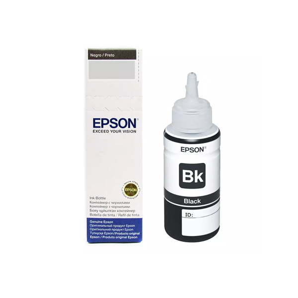 EPSON - BOTELLA DE TINTAS NEGRO (T673120-AL)