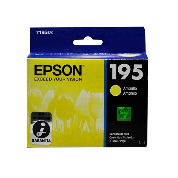 EPSON - CARTUCHO DE TINTA AMARILLO (T195420-AL)