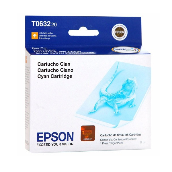 EPSON - CARTUCHO DE TINTA CYAN (T063220)