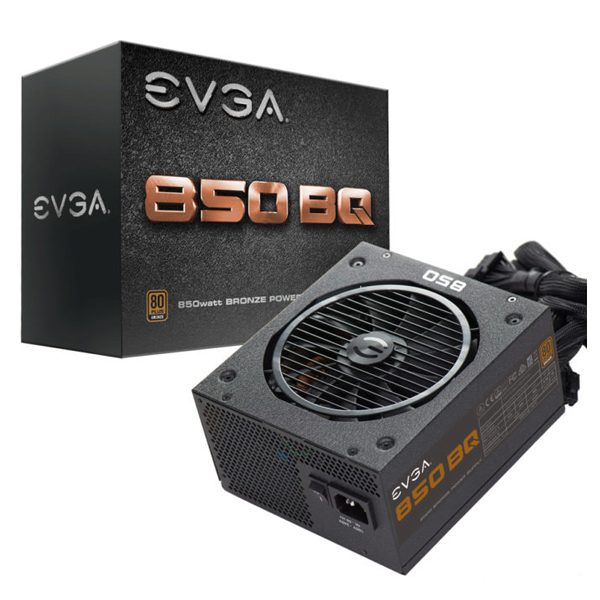 EVGA - 850 BQ POWER SUPPLY (110-BQ-0850-V1)