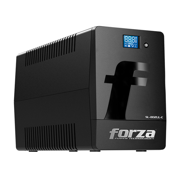 FORZA - UPS INTERACTIVA 800VA / 450W 220V 3 TOMAS ITALIANA (SL-802UL-C)