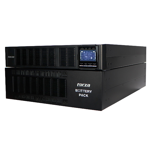 FORZA - UPS ONL 10KVA / 10000W INCLUYE BCO BATERIA 220V 2 CAJAS (FDC-210KMR)