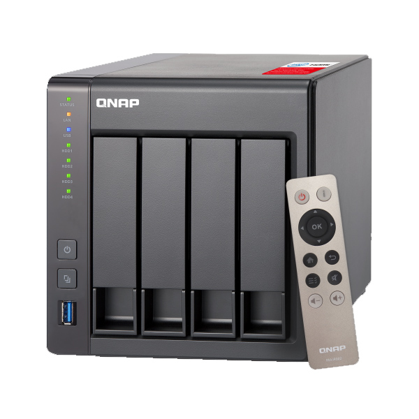 QNAP - 4 BAYS NAS TS-451+-8G-US SATA 6GB/S RAM 8 GB ISCSI (TS-451+-8G-US)