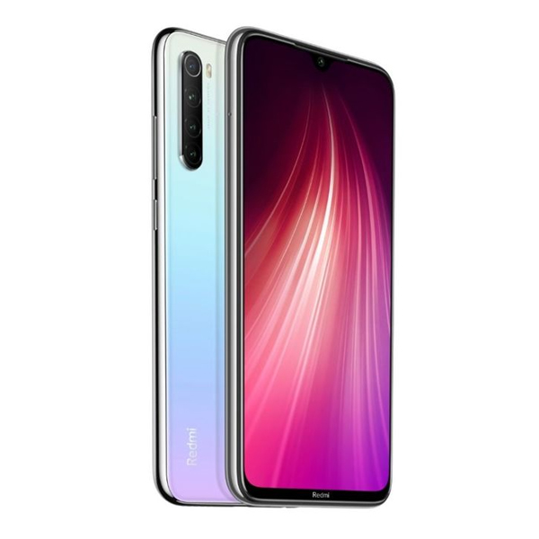 XIAOMI   - XIAOMI REDMI NOTE 8 US 64G MOONLIGHT WHITE (25432)