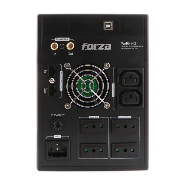 FORZA - UPS FX-1500LCD-C 1500VA 840W 220V 6 OUT (FX-1500LCD-C)