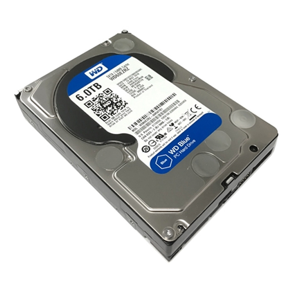 WESTERN DIGITAL - DISCO DURO HARD DRIVE 6TB BLUE 64MB 3.5IN SATA 6GB/S 5400RPM (WD60EZRZ )