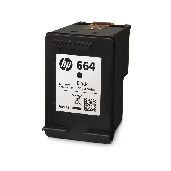 HP - TINTA 664 NEGRA CARTRIDGE (F6V29AL)