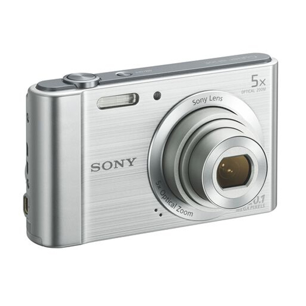 SONY - CAMARA W800 SILVER 20.1MP /HD / 5X OPTICO / 10X DIG. / LCD 2.7 (DSC-W800/S)