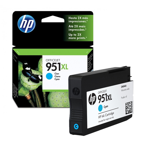 HP - TINTA CYAN 951XL (CN046AL)