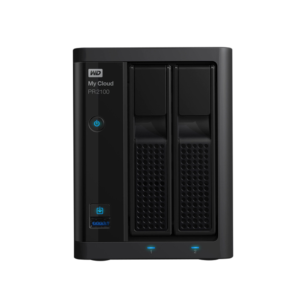 WESTERN DIGITAL - MY CLOUD PR2100 NAS ETHERNET LAN BLACK (WDBBCL0000NBK-NESN)