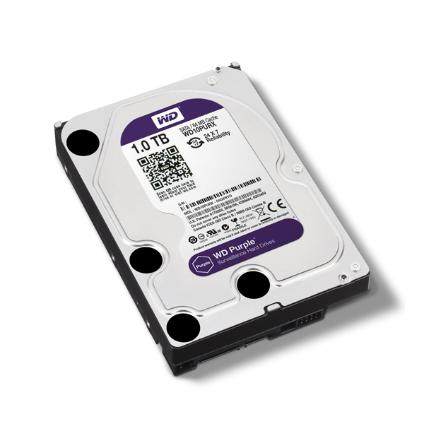 WESTERN DIGITAL - PURPLE 1TB SERIAL ATA III INTERNAL HARD DRIVE (WD10PURX)