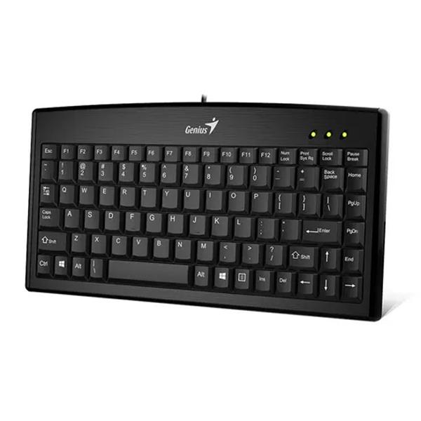 GENIUS - MINI TECLADO USB LUXEMATE 100 NEGRO - SILENCIOSO (31300725101)