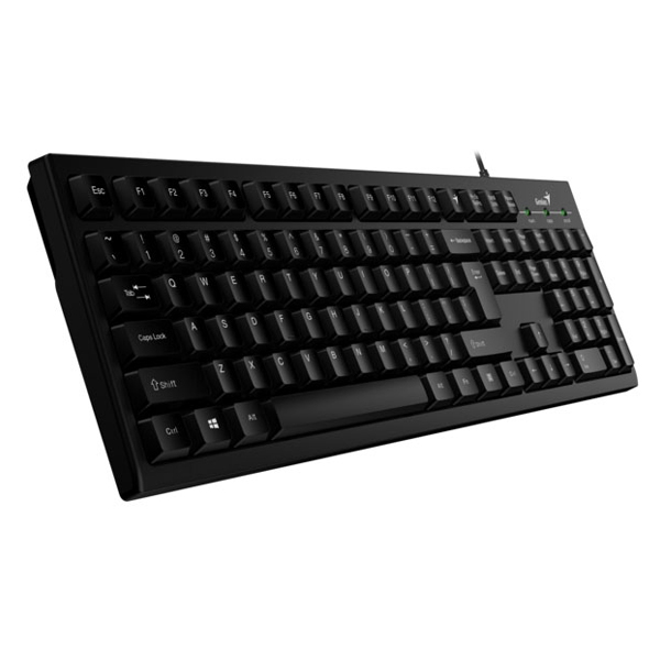 GENIUS - TECLADO USB SMART KB-100  PERSONALIZABLES - ANTIDERRAME (31300005401)