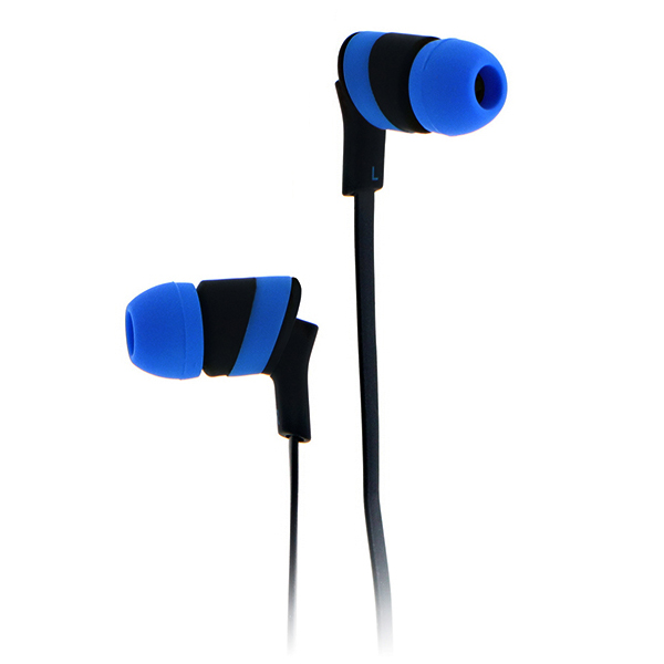 KLIP XTREME - AUDIFONO KOLORBUDZ 3.5 MM AZUL (KHS-625BL)