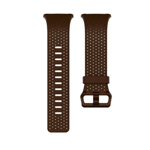 FITBIT - CORREA DE CUERO FITBIT PARA IONIC COGNAC CHICA (FB164LBDBS)