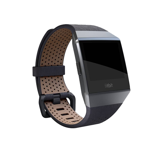 FITBIT - CORREA DE CUERO FITBIT PARA IONIC AZUL OSCURO GRANDE (FB164LBNVL)