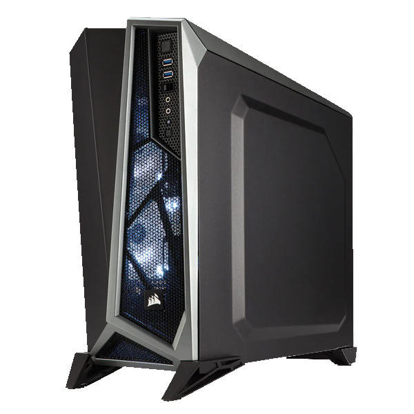 CORSAIR - GABiNETE CARBiDE SPEC-ALPHA BLACK-SILVER MID/T S/FUENTE (CC-9011084-WW)