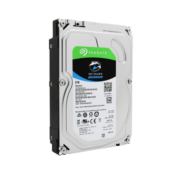 SEAGATE - SKYHAWK ST3000VX010 3TB 5900RPM 64MB SATA3 (ST3000VX010)