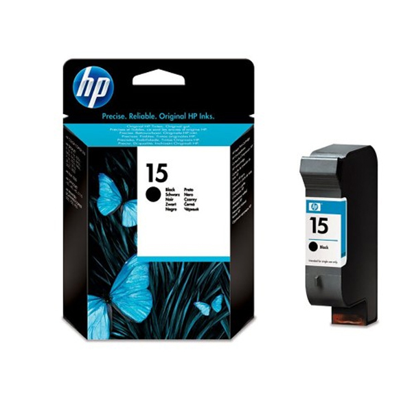 HP - CARTUCHO DE TINTA NEGRO 15 (C6615DL)