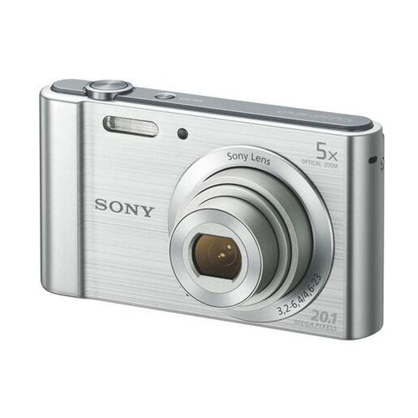 SONY - CAMARA W800 SILVER 20.1MP /HD / 5X OPTICO / 10X DIG. / LCD 2.7 (DSC-W800/S)