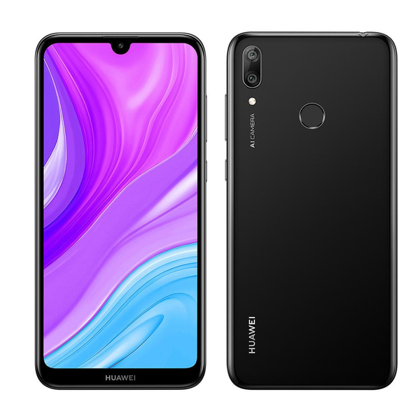 HUAWEI - Y7 2019 BLACK SINGLE SIM (51093HGH)