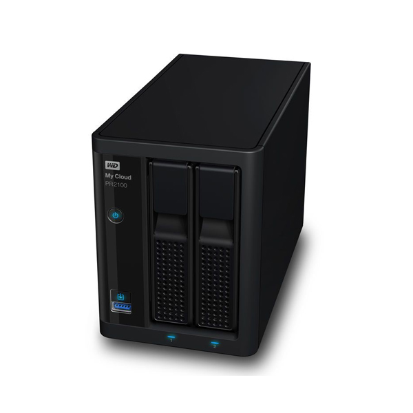 WESTERN DIGITAL - MY CLOUD PR2100 NAS ETHERNET LAN BLACK (WDBBCL0000NBK-NESN)